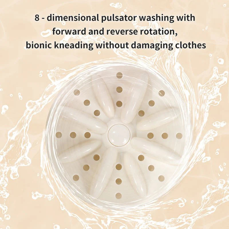 Double-Bucket Mini Washing Machine Ⓢ